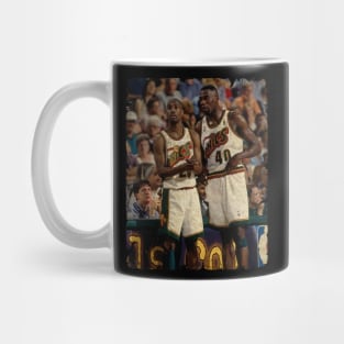 Gary Payton and Shawn Kemp Mug